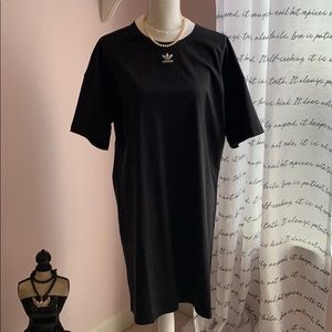 NWT Adidas Trefoil Logo Cotton Dress Size Large 🔥